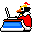 GIF animado (57833) Pinguino navidad