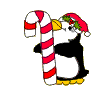 GIF animado (57834) Pinguino navidad