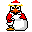 GIF animado (57837) Pinguino navidad