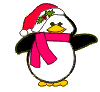 GIF animado (57838) Pinguino navidad