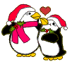 GIF animado (57841) Pinguinos navidad