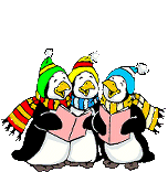 GIF animado (57843) Pinguinos navidad