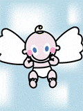 GIF animado (70037) Bebe angelito volando
