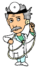 GIF animado (72186) Doctor usando el estetoscopio