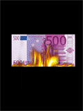 GIF animado (62318) Euros quemandose