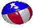 GIF animado (64511) Pelota bandera americana