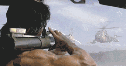 GIF animado (67712) Rambo lanzacohetes