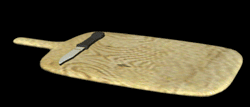 GIF animado (63002) Tabla cortar cuchillo