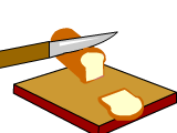 GIF animado (63005) Tabla cortar pan