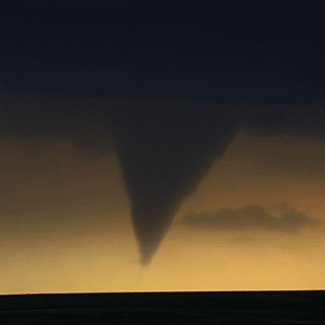 GIF animado (66023) Tornado tocando tierra