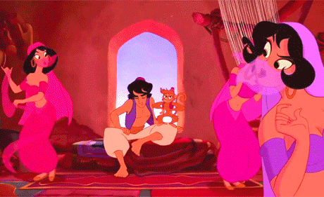 GIF animado (81548) Aladdin bailarinas