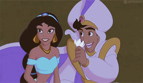 GIF animado (81400) Aladdin jasmin flor