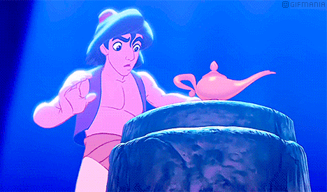GIF animado (81529) Aladdin lampara