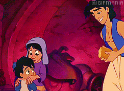 GIF animado (81551) Aladdin ninos