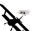 GIF animado (78054) Aviones antiguos en guerra
