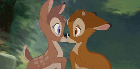 GIF animado (81780) Bambi faline