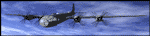 GIF animado (78070) Boeing b superfortress volando