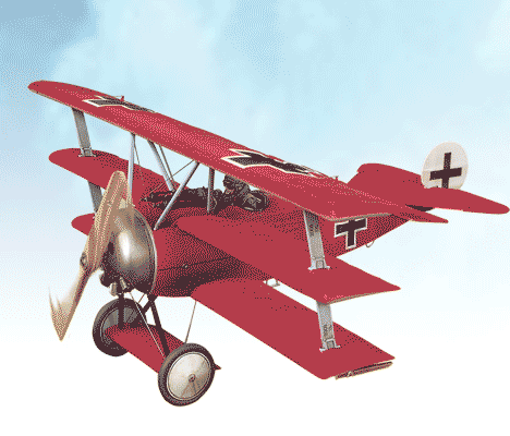 GIF animado (78060) Fokker dr i baron rojo