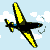 GIF animado (78182) Icono de avion volando