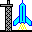 GIF animado (79495) Icono de despegue de cohete