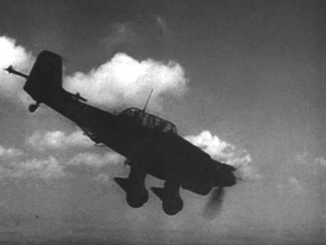 GIF animado (78096) Junkers ju stuka atacando