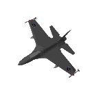 GIF animado (77844) Lockheed martin f fighting falcon negro