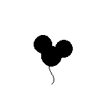 GIF animado (84293) Mickey mouse globo
