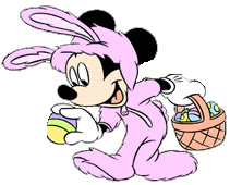 GIF animado (84205) Pascua minnie mouse