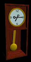 GIF animado (76495) Reloj pendulo negro