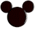 GIF animado (84299) Silueta mickey mouse